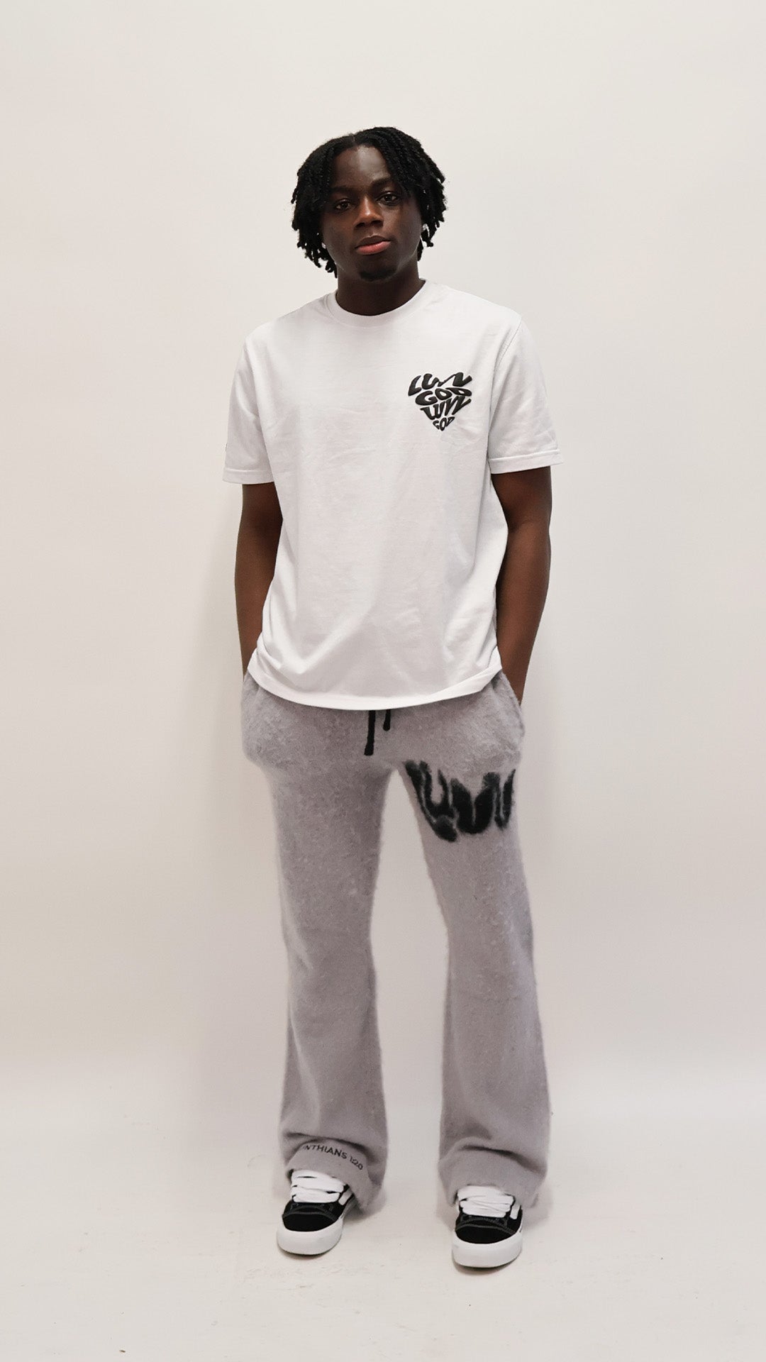 Mohair Flare Trousers