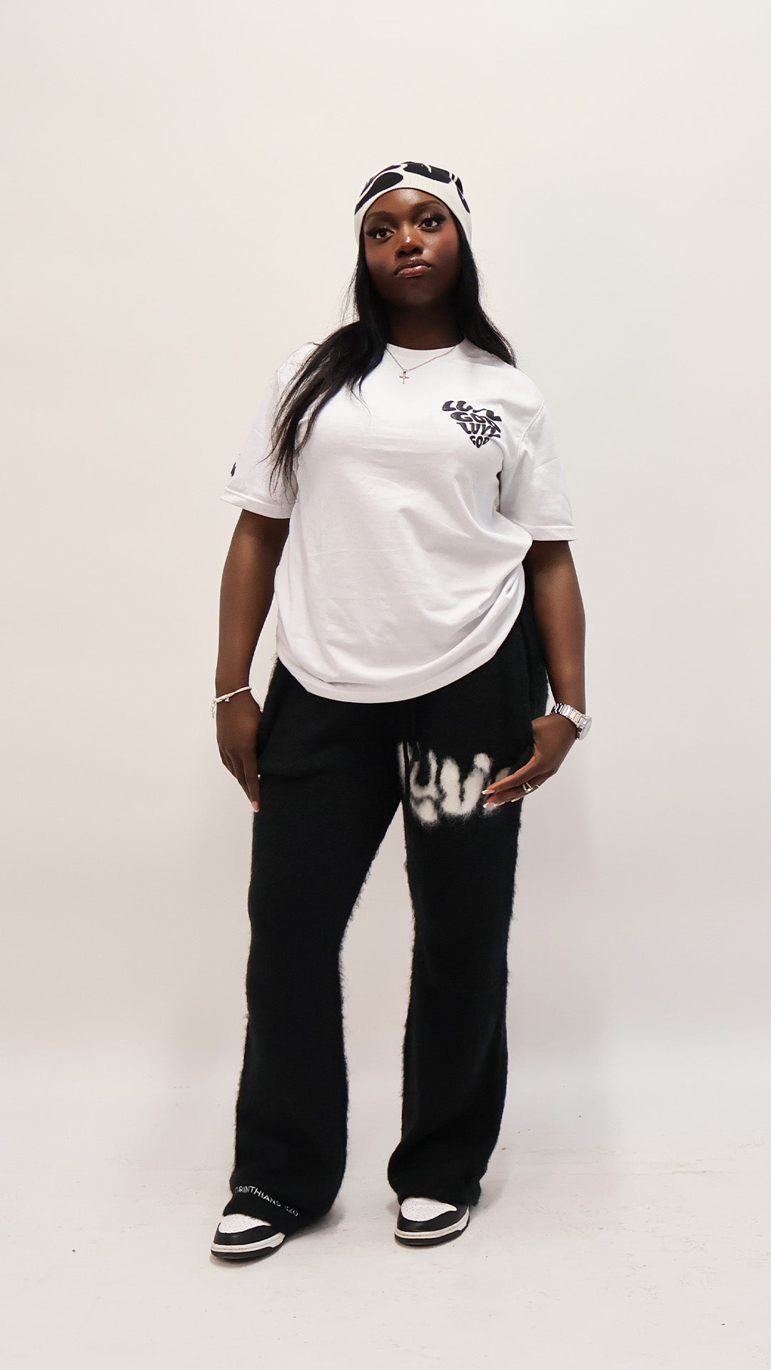 Mohair Flare Trousers