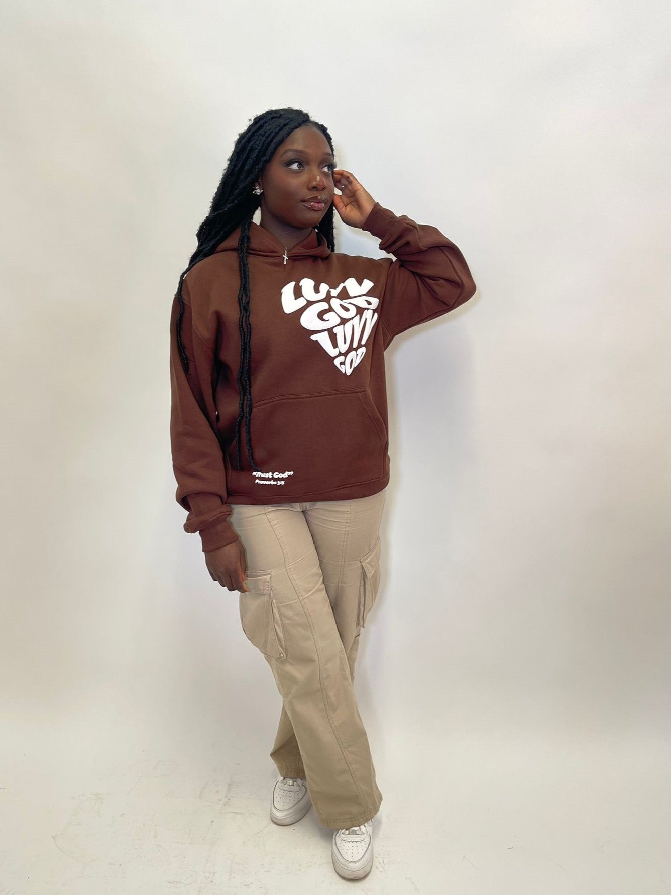Brown Hoodie