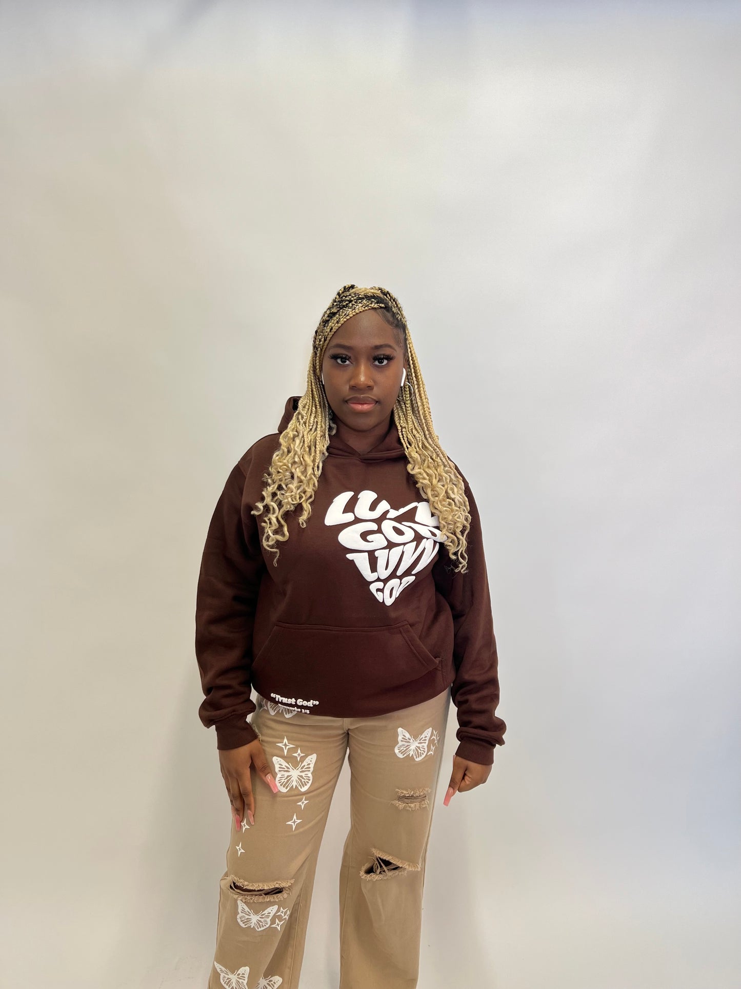 Brown Hoodie