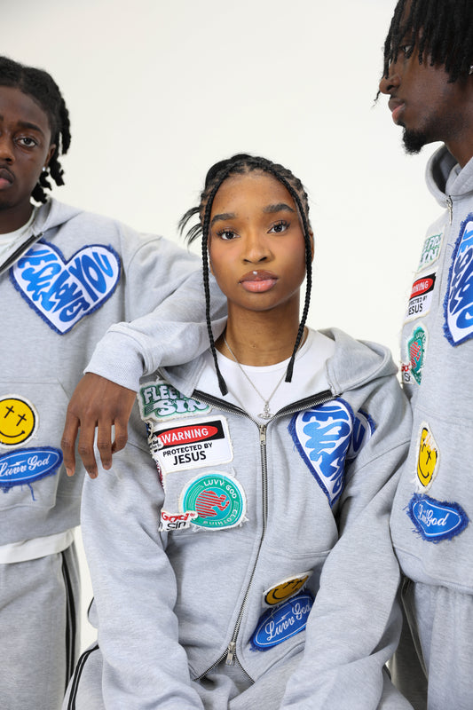 'Flee From Sin' Zipper