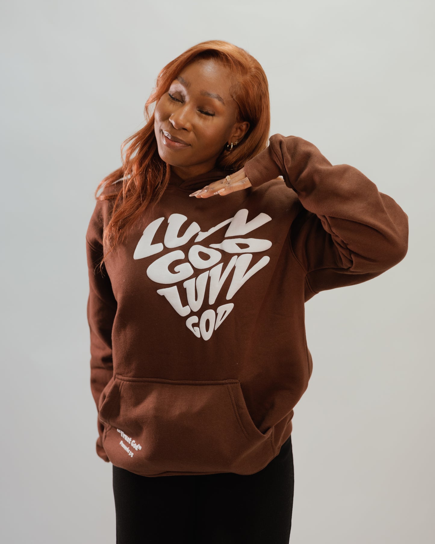 Brown Hoodie