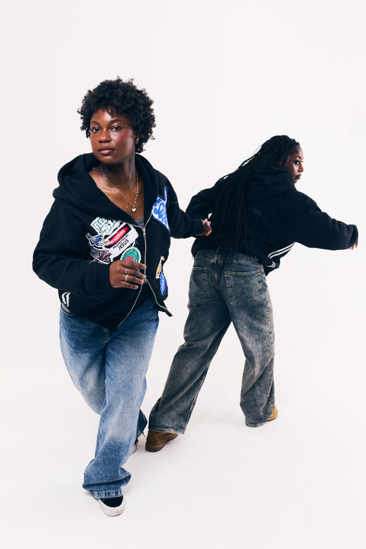 'Flee From Sin' Zipper