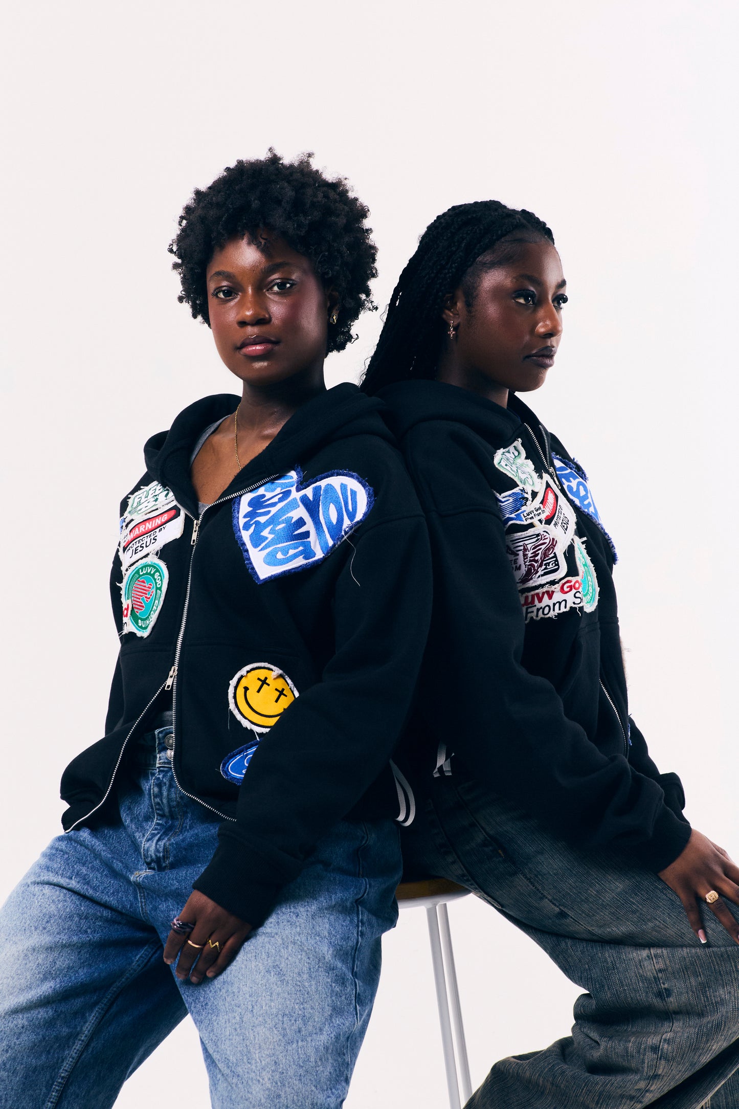 'Flee From Sin' Zipper