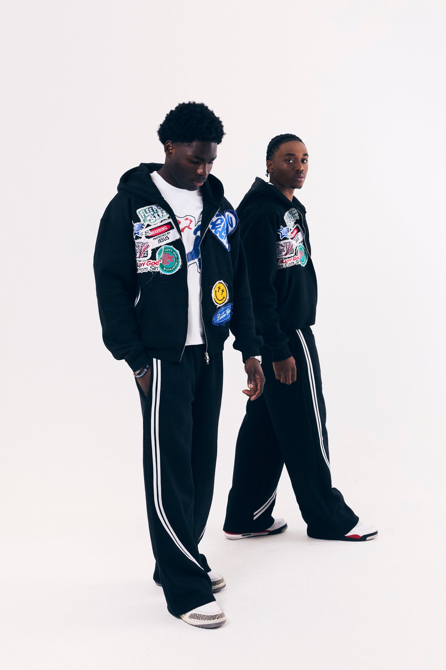 'Flee From Sin' Zipper