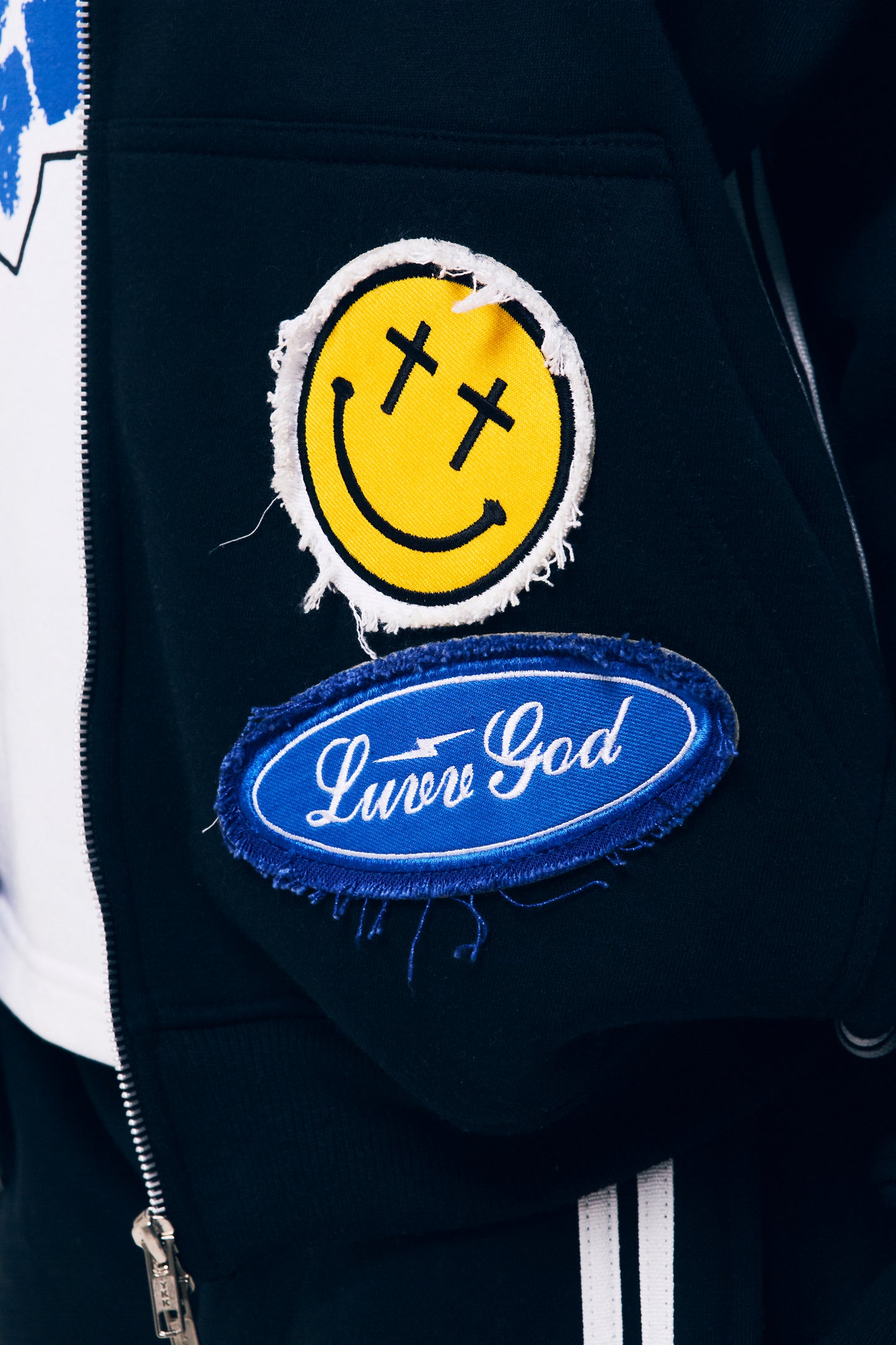 'Flee From Sin' Zipper