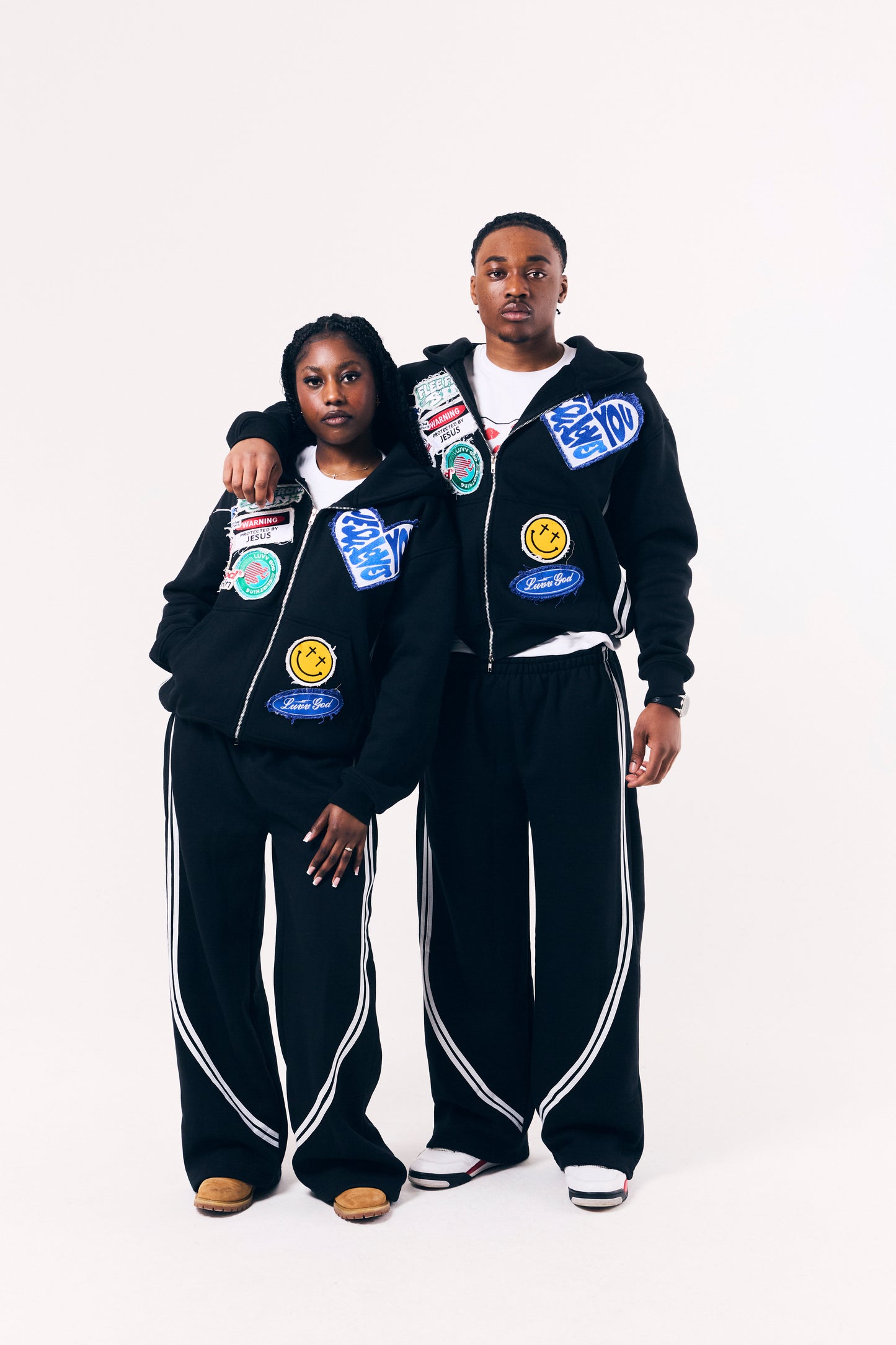 'Flee From Sin' Zipper