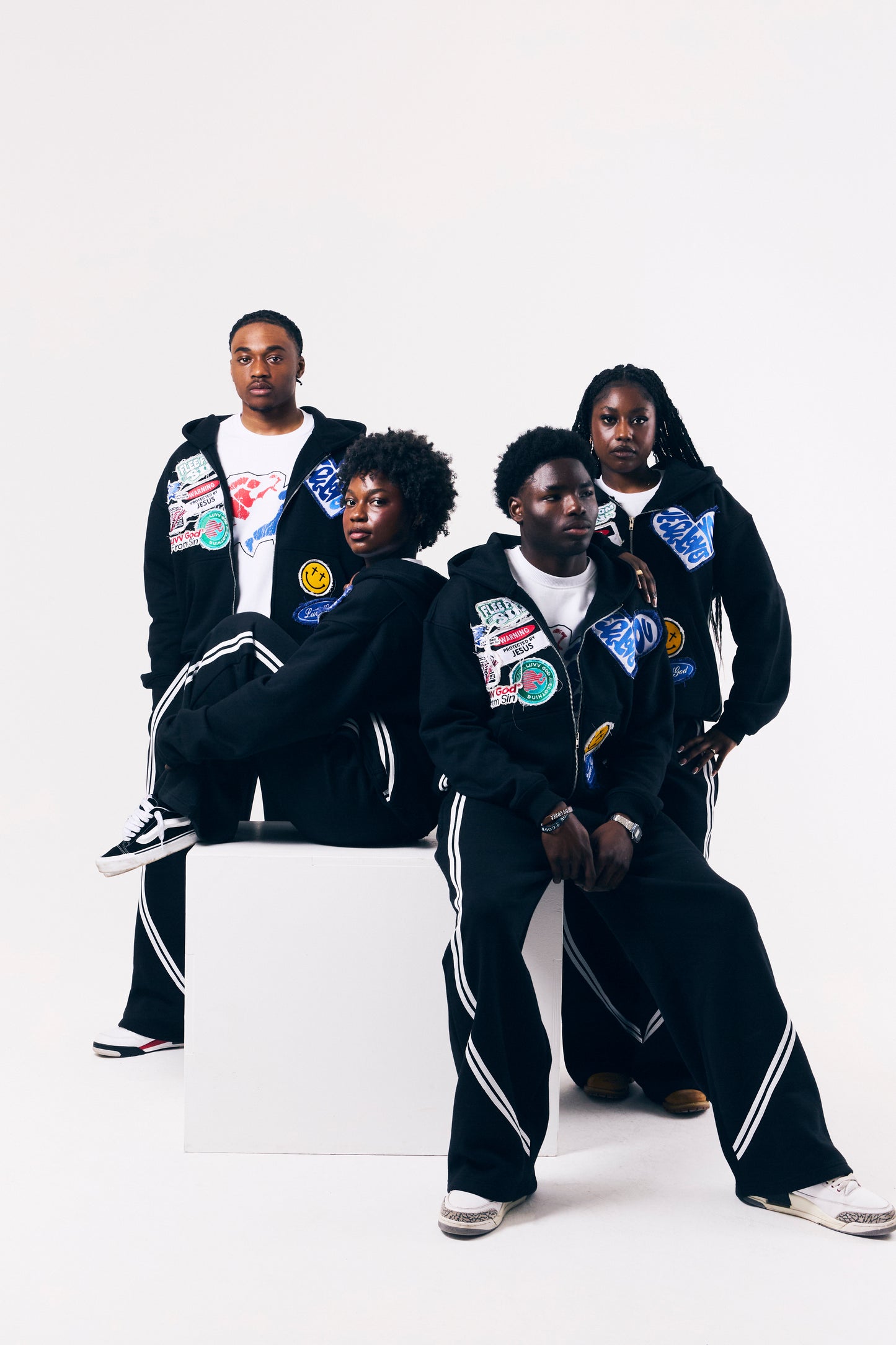 'Flee From Sin' Zipper