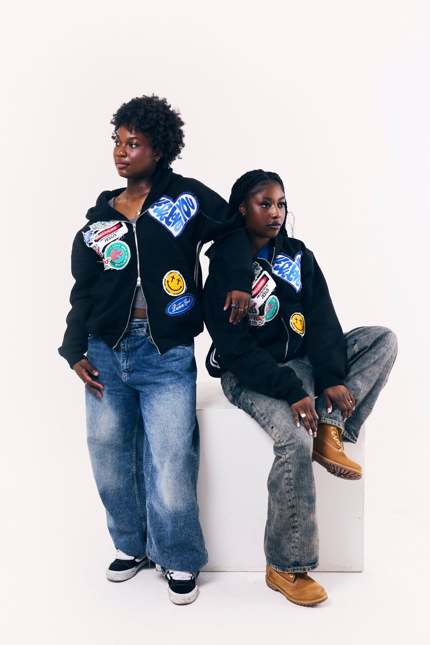 'Flee From Sin' Zipper